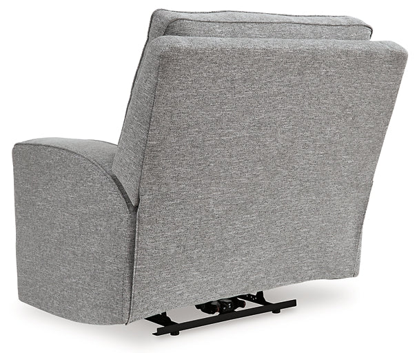 Sillón reclinable eléctrico Biscoe con reposacabezas ajustable