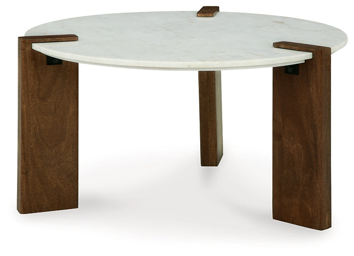 Mesa de cóctel redonda Isanti