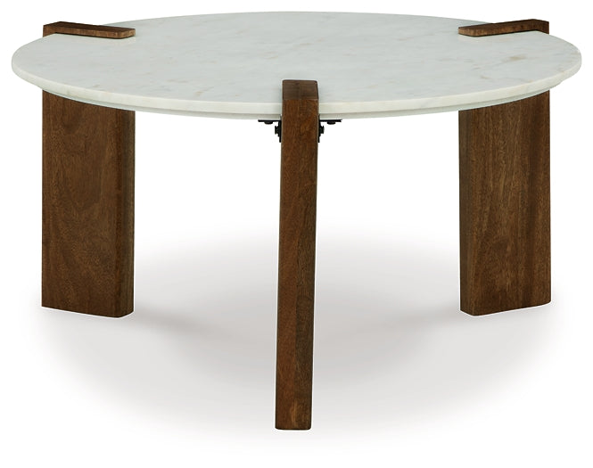Mesa de cóctel redonda Isanti