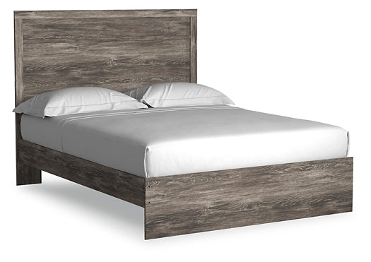Cama Ralinksi con paneles y tocador con espejo