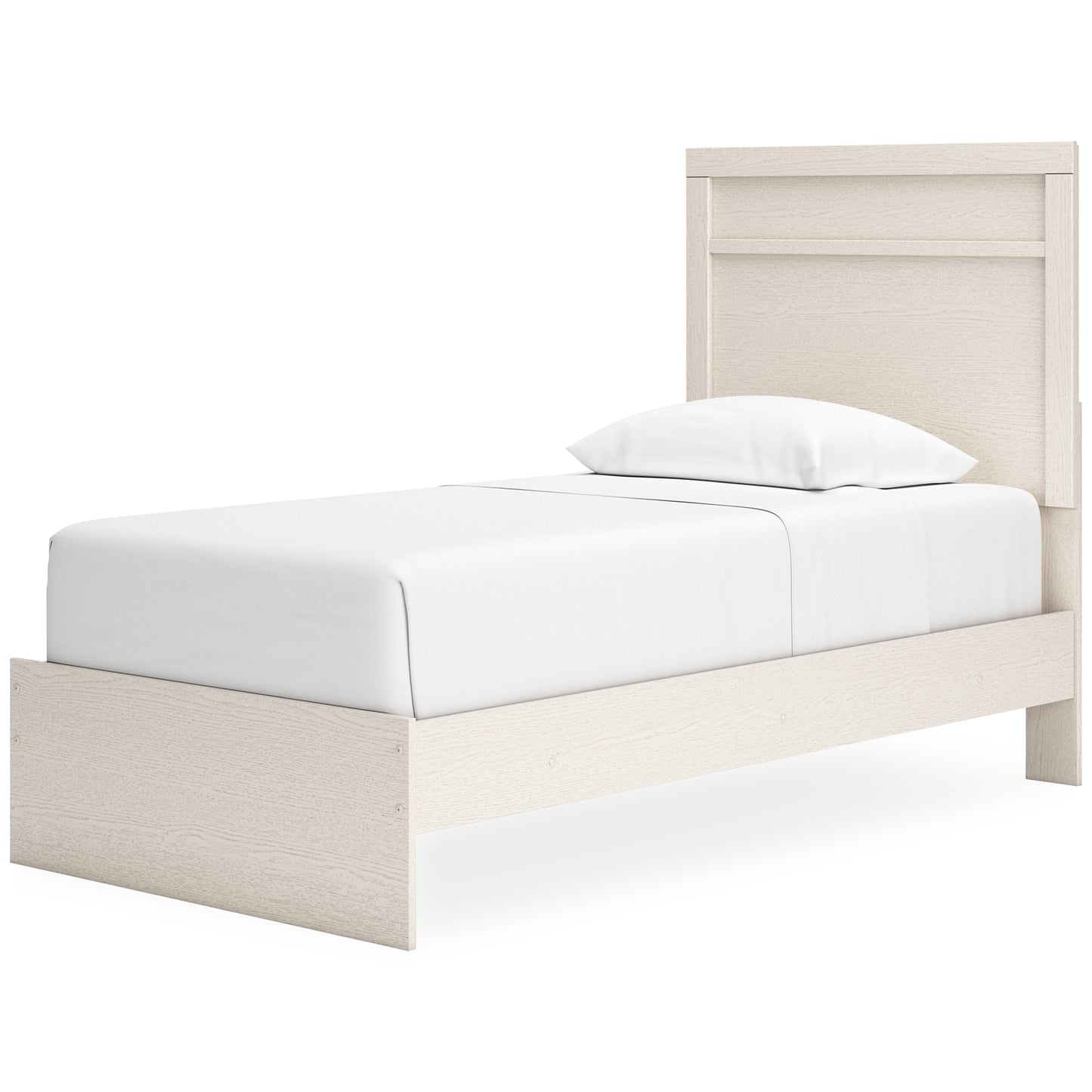 Cama Stelsie con paneles y tocador con espejo