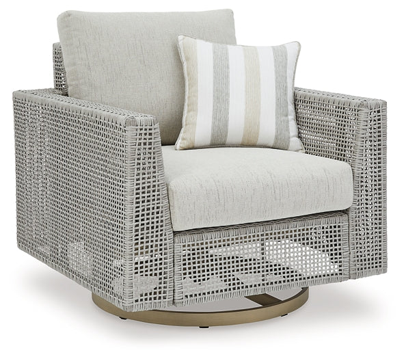 Sillón giratorio Seton Creek con cojín