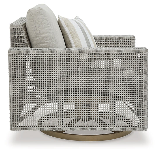Sillón giratorio Seton Creek con cojín