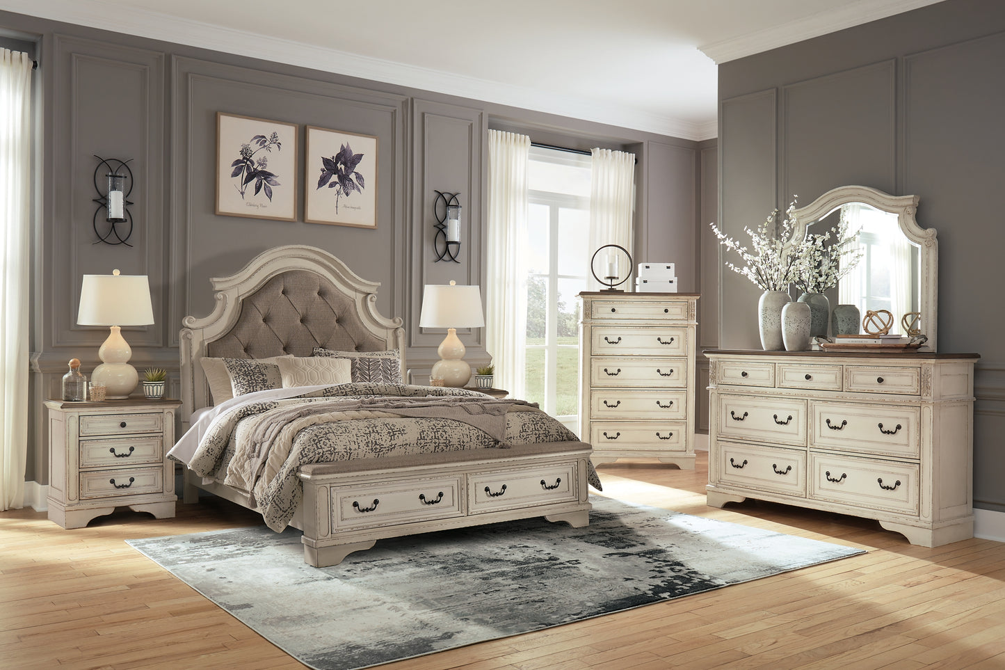 Realyn Upholstered Storage Bed