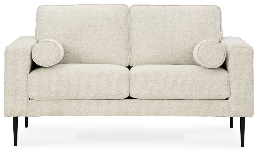 Sofá, loveseat, silla y otomana Hazela