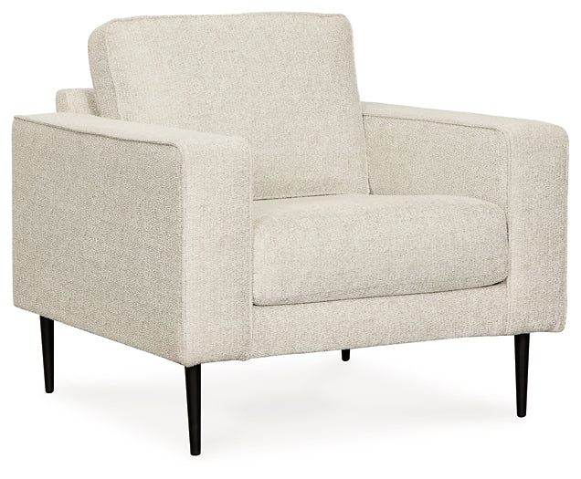 Sofá, loveseat, silla y otomana Hazela