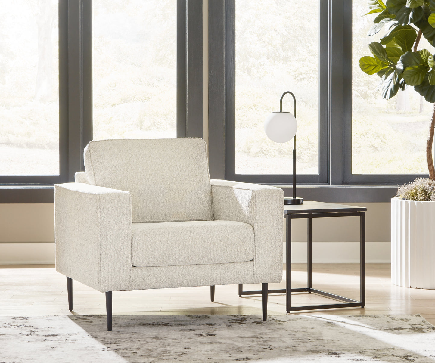 Sofá, loveseat, silla y otomana Hazela