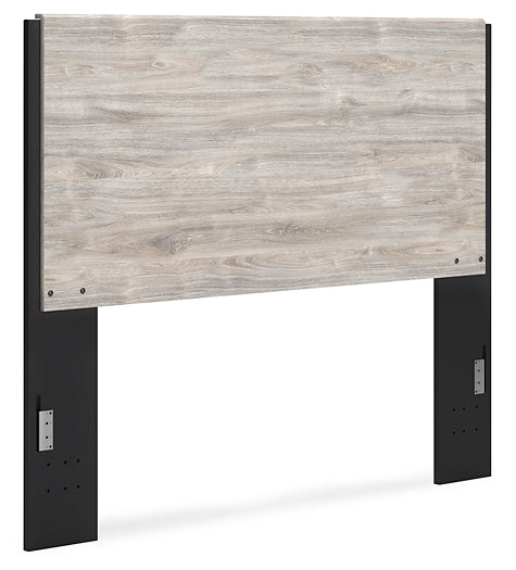 Cabecero Vessalli con panel, cómoda y espejo