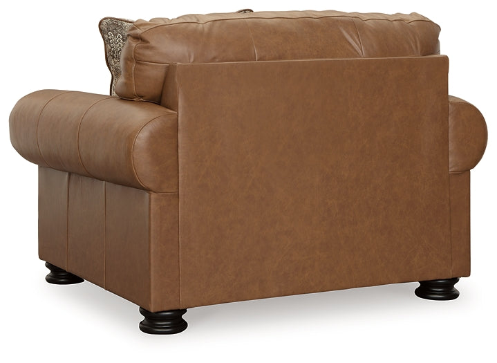 Sofá, loveseat, silla y otomana Carianna