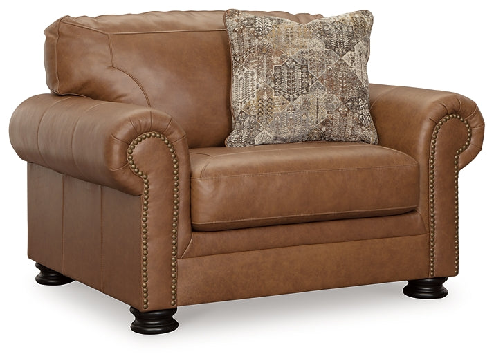 Sofá, loveseat, silla y otomana Carianna