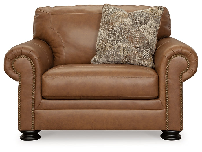 Sofá, loveseat, silla y otomana Carianna
