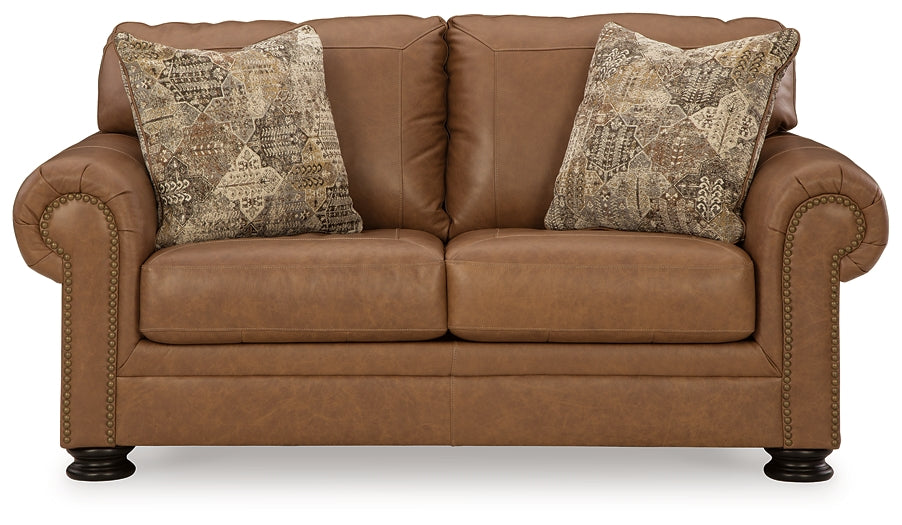 Sofá, loveseat, silla y otomana Carianna