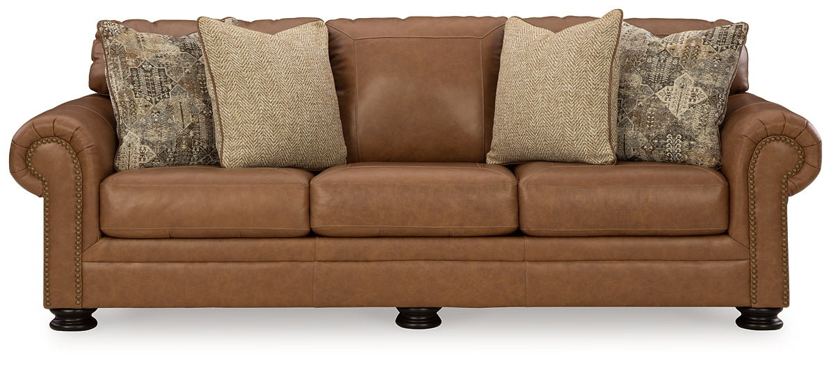 Sofá, loveseat, silla y otomana Carianna