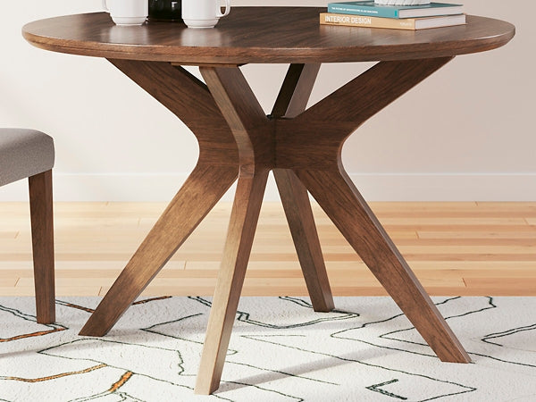 Mesa de comedor redonda Lyncott