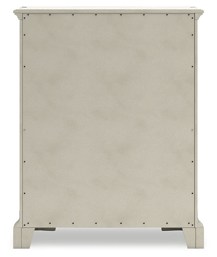 Arlendyne California Upholstered Bed With Mirrored Dresser And Chest