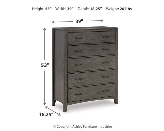 Montillan California Panel Bed With Mirrored Dresser And Chest