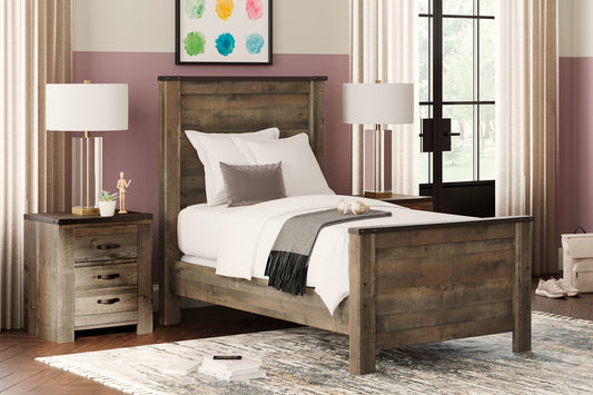 Trinell Panel Bed
