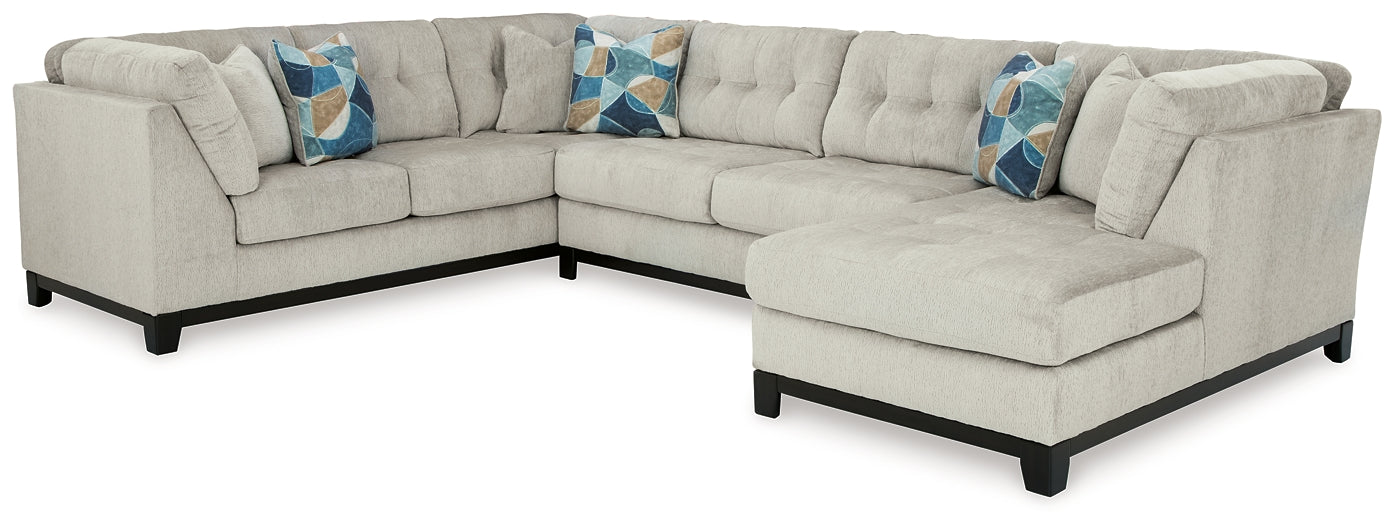 Seccional de 3 piezas con chaise longue Maxon Place