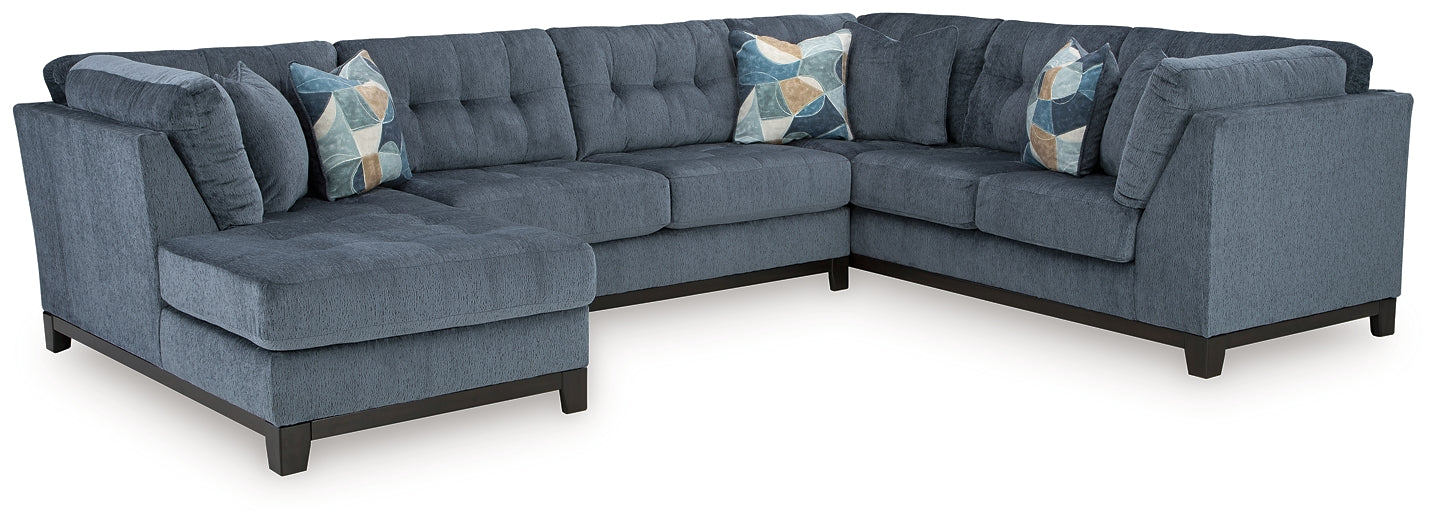 Seccional de 3 piezas con chaise longue Maxon Place