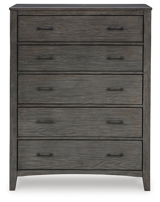 Cama Montillan con paneles, cómoda y cómoda con espejo