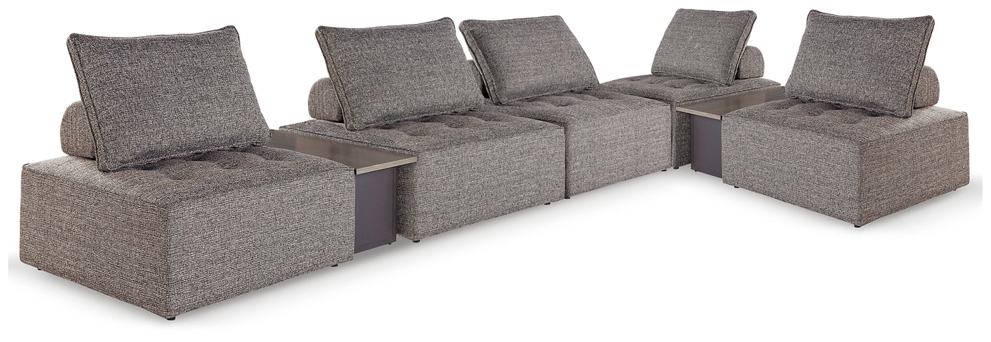 Asientos modulares para exterior Bree Zee de 7 piezas