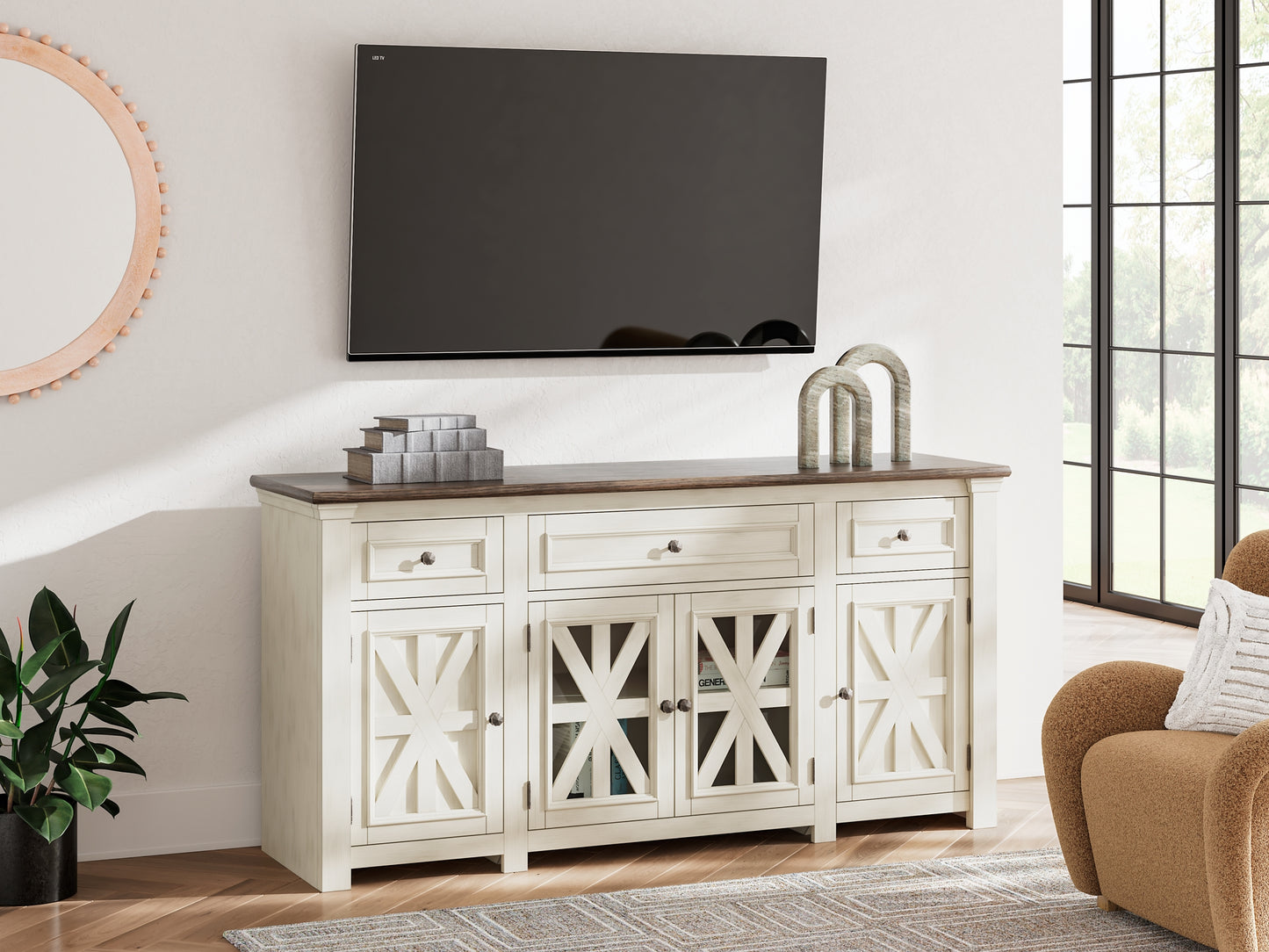 Soporte de TV extra grande Bolanburg