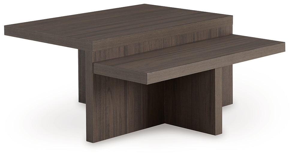 Juego de mesa auxiliar Zendex (2 piezas)