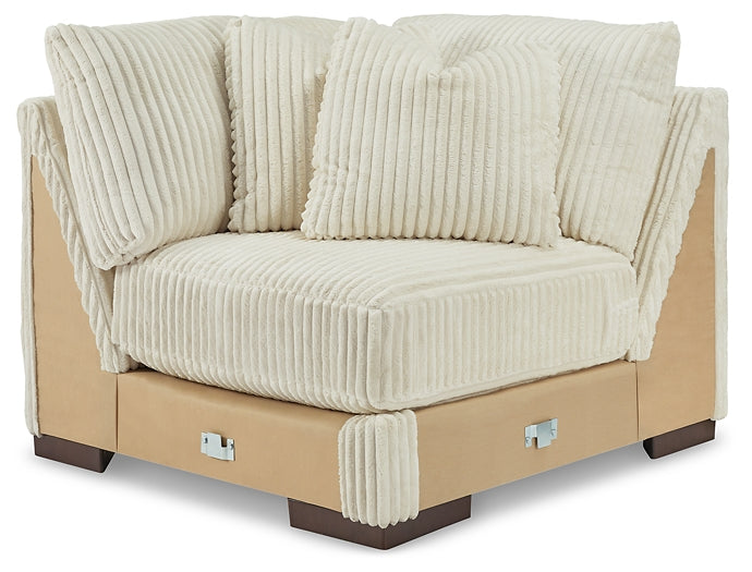Seccional Lindyn de 4 piezas con chaise longue