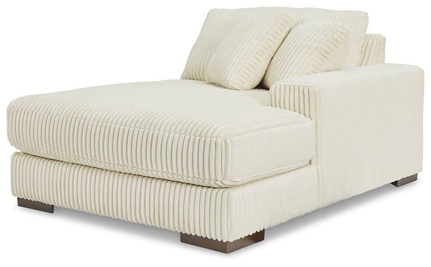 Seccional Lindyn de 4 piezas con chaise longue