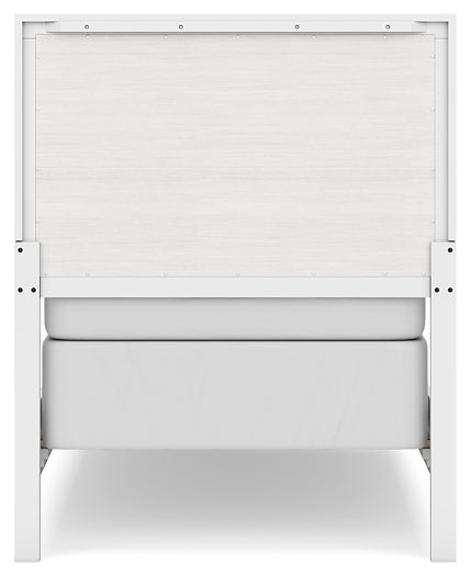 Binterglen Panel Bed With Nightstand