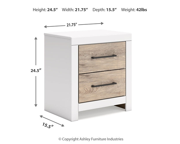 Charbitt Panel Bed With Nightstand