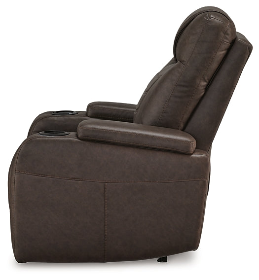 Sillón reclinable eléctrico Schooner Rocks con reposacabezas ajustable