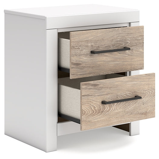 Charbitt Panel Bed With Nightstand