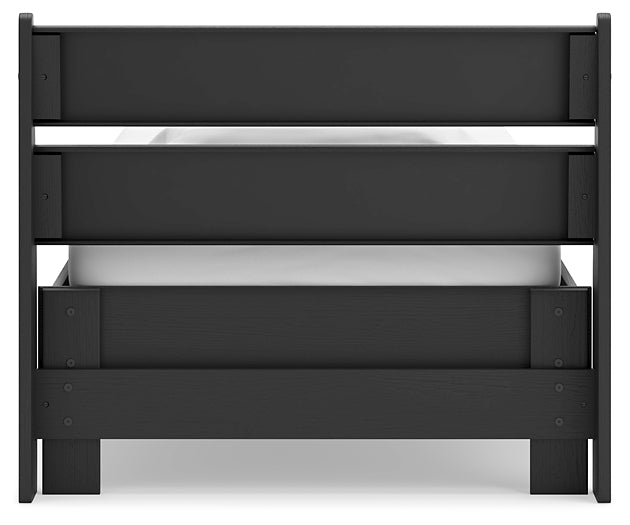 Socalle Panel Platform Bed With Dresser And Nightstand