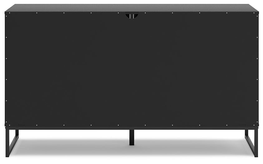 Socalle Panel Platform Bed With Dresser And Nightstand