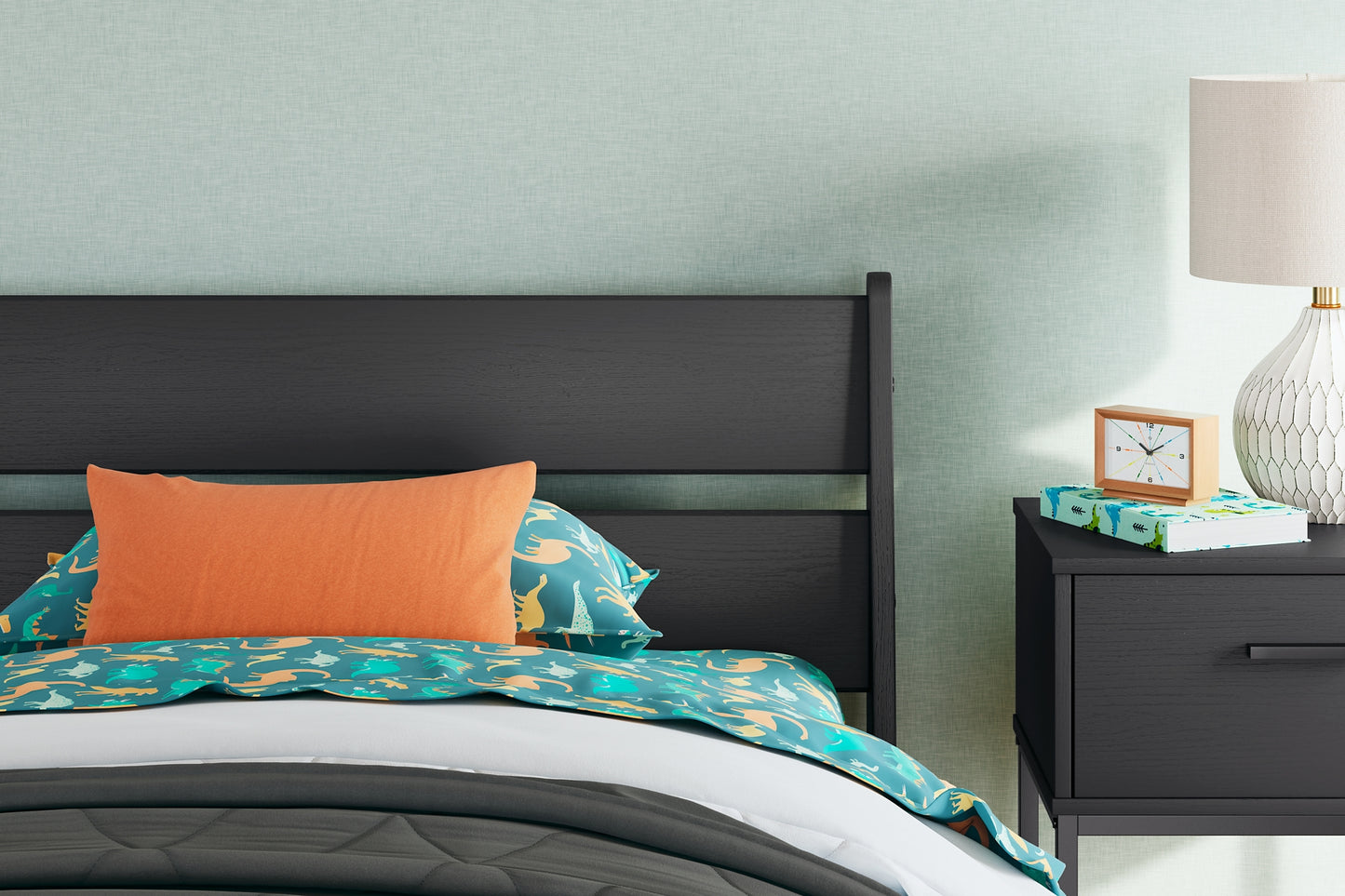 Socalle Panel Platform Bed With Dresser And Nightstand