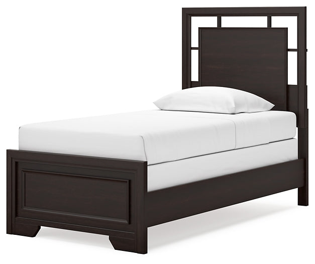 Covetown Panel Bed With Nightstand