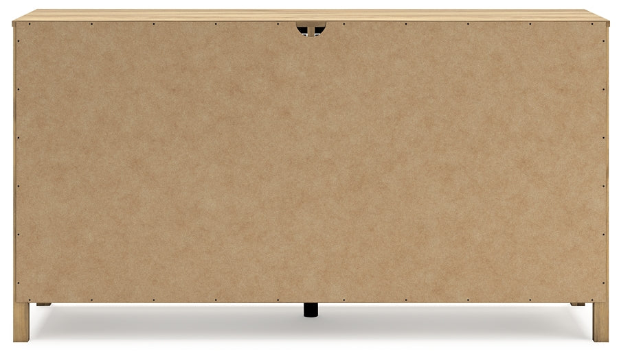 Bermacy Platform Panel Bed With Dresser And Nightstand