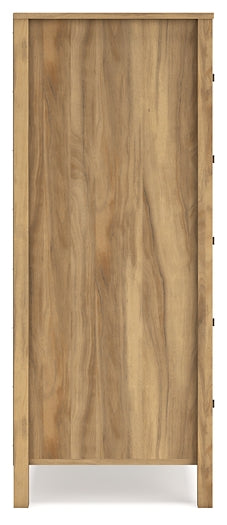 Bermacy Platform Panel Bed With Dresser And Nightstand