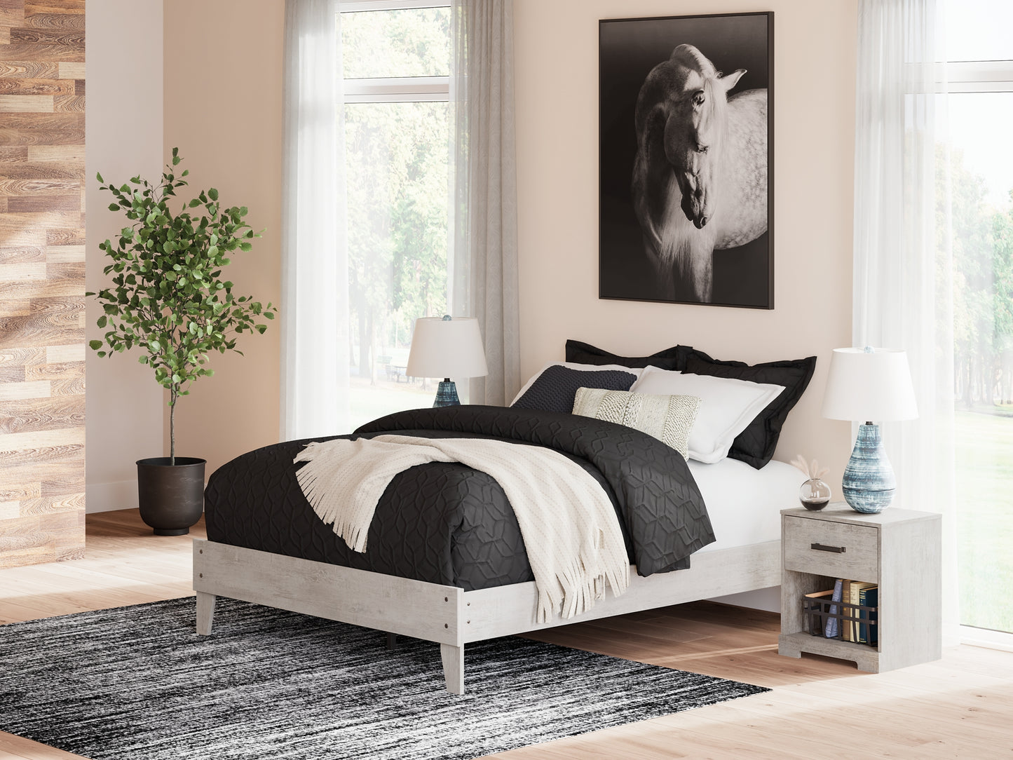 Cama de plataforma Shawburn