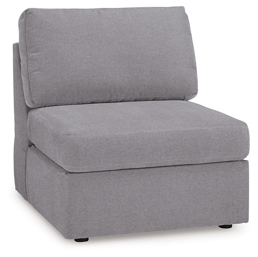 Seccional Modmax de 4 piezas con chaise longue y consola de audio