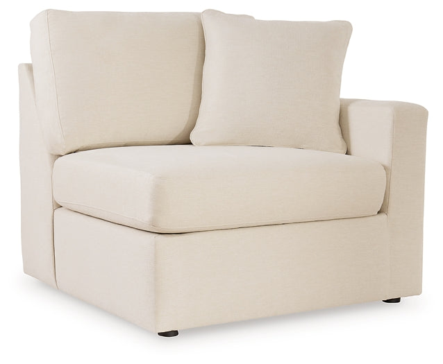 Seccional Modmax de 4 piezas con chaise longue y consola de almacenamiento