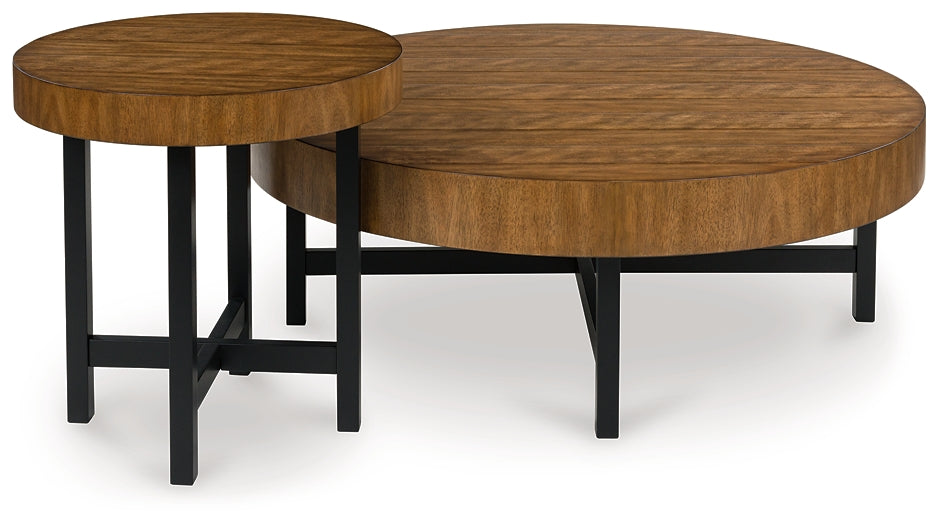 Juego de mesa auxiliar Steenlage (2 piezas)