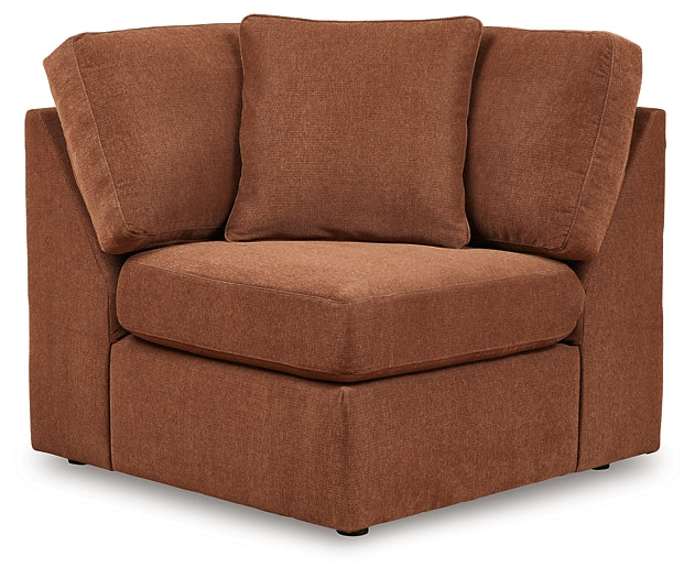 Seccional Modmax de 6 piezas con chaise longue y consola de almacenamiento