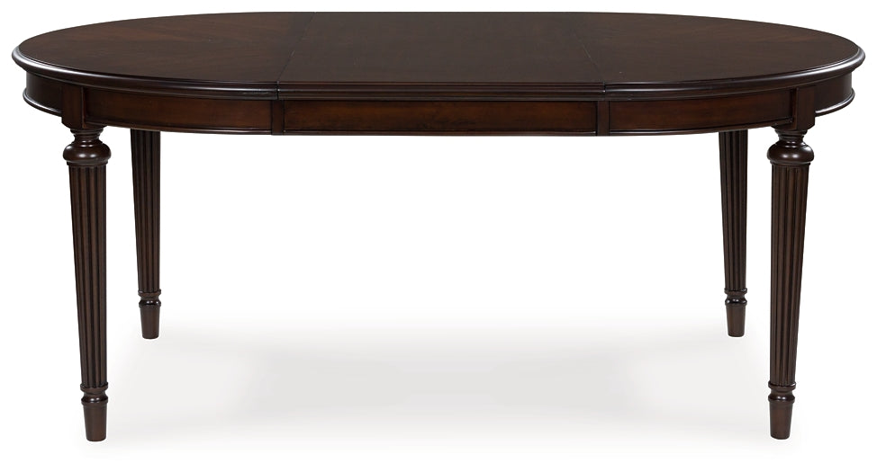 Mesa de comedor ovalada Lavinton EXT