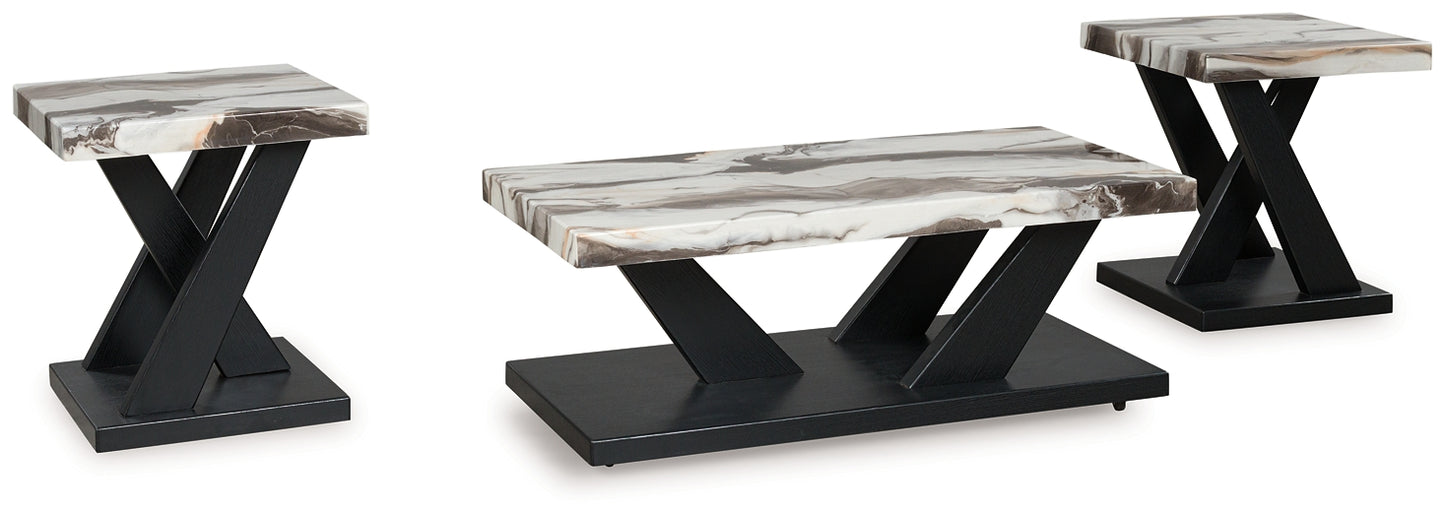 Juego de mesa auxiliar Cendill (3 piezas)