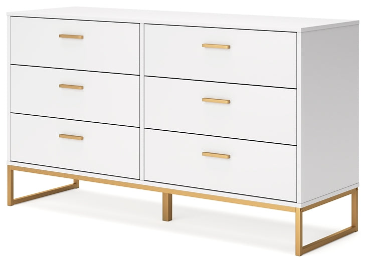 Socalle Panel Platform Bed With Dresser And Nightstand