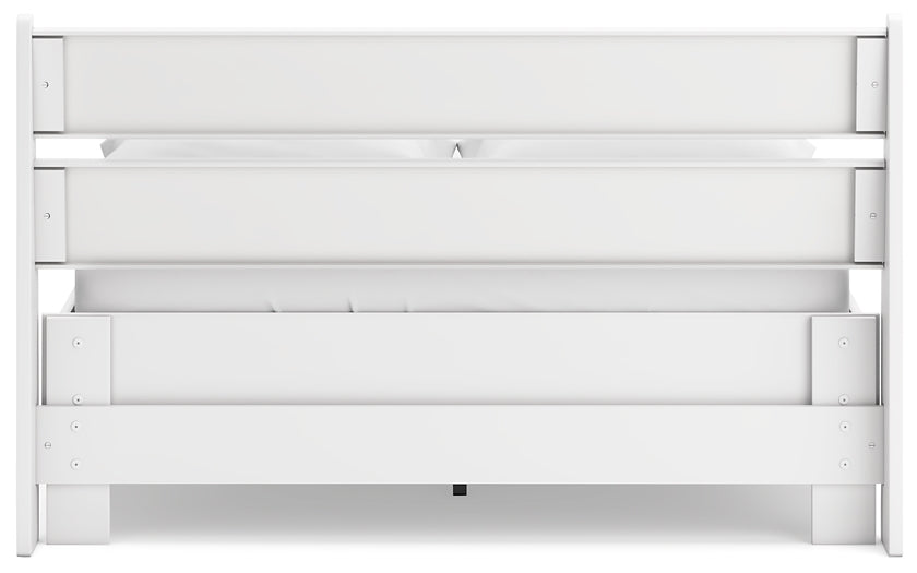 Socalle Panel Platform Bed With Dresser And Nightstand