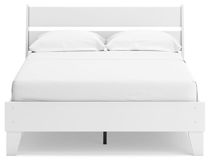 Socalle Panel Platform Bed With Dresser And Nightstand