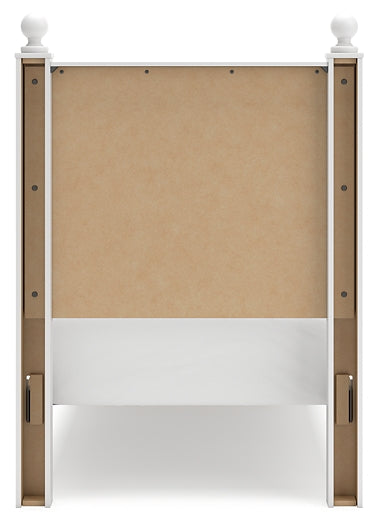 Mollviney Panel Storage Bed With Mirrored Dresser And 2 Nightstands